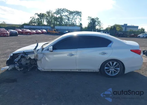 2017 Infiniti Q50 3.0T Premium from USA, damaged, VIN JN1EV7AR0HM833611